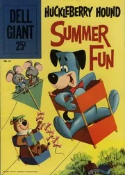 Huckleberry Hound Summer Fun (Dell Giant #31 1960)