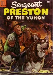 Sergeant Preston of the Yukon Comics # 16, 17, 18, 19